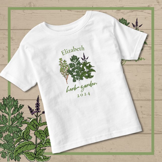 Herb Garden  Toddler T-Shirt (Herb Garden Toddler T-Shirt)