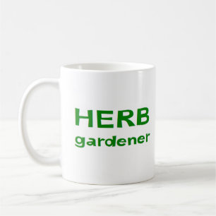herb gardener coffee mug