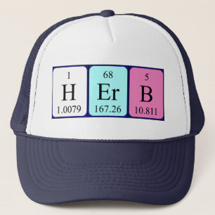 Herb periodic table name hat