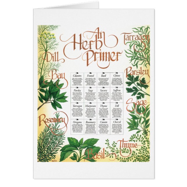 Herb Primer card (Front)