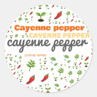 HERB WORD LABEL - CAYENNE PEPPER