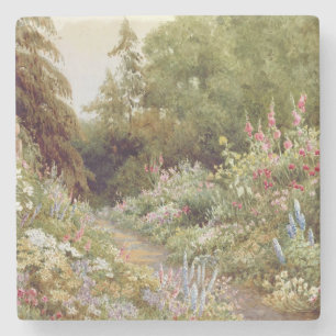 Herbaceous Border Stone Coaster