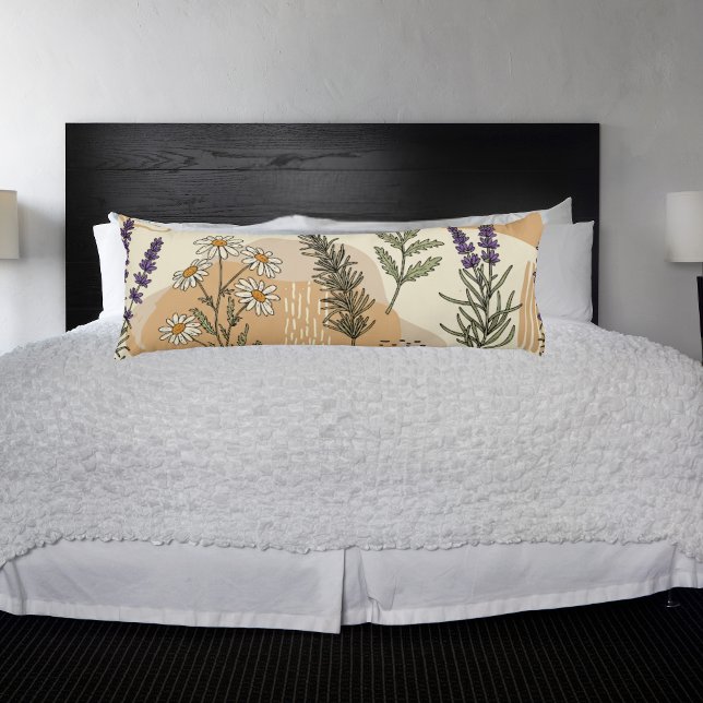 🌿 Herbal Blossoms Body Pillow (Creator Uploaded)