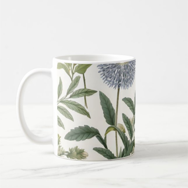Herbal Harmony Coffee Mug (Left)