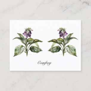 Herbal Life: comfrey customisable Business Card