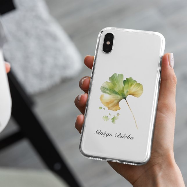 Herbal Life: Ginkgo Biloba  customisable  Case-Mate iPhone Case (Creator Uploaded)