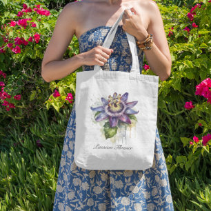 Herbal Life: passion flower Tote Bag