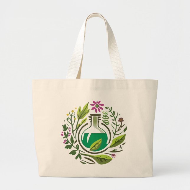 Herbal Medicine Jumbo Tote (Front)