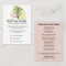 Herbal Organic Candle And Soap Product Range Card
