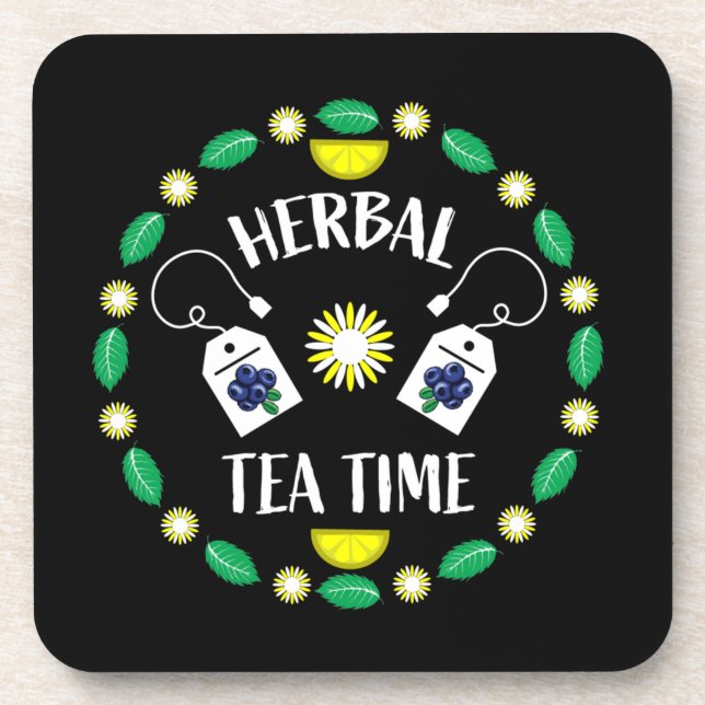 Herbal Rea Drinkers Coaster (Front)