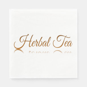 Herbal Tea Reflection Napkin