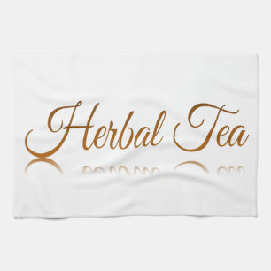 Herbal Tea Reflection Towel