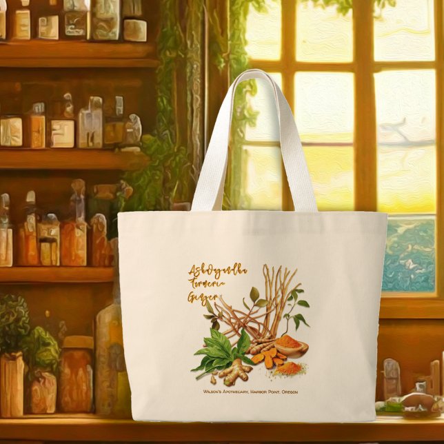 Herbal Tote Ashwagandha Turmeric Ginger (Creator Uploaded)