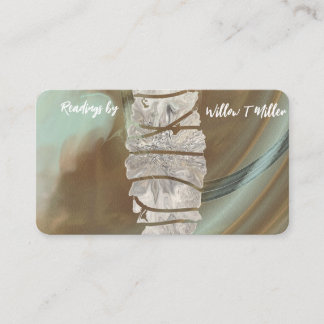 Herbal, White Sage, Healer, Reiki,  Business Cards