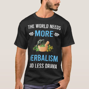 Herbalism Herbalist PhytoLess Drama Herb Herbs Her T-Shirt