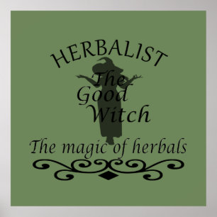 herbalist the green witch poster