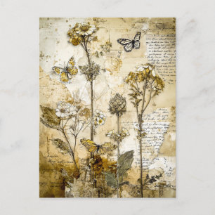 Herbarium of Forgotten Letters Postcard