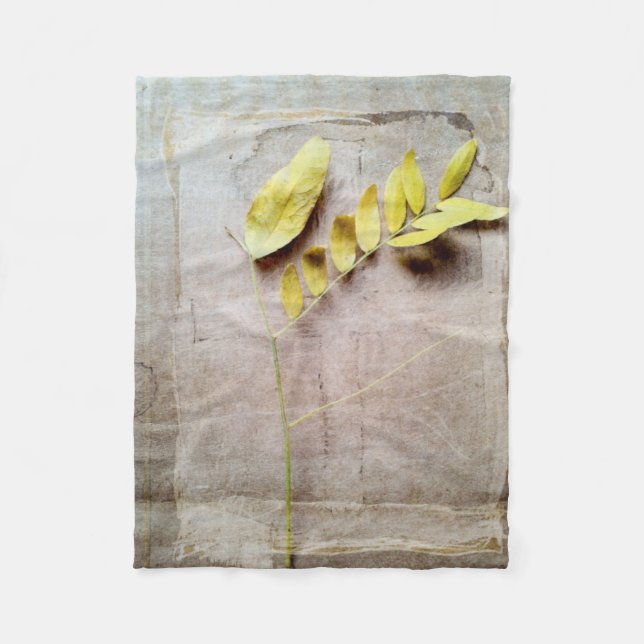 Herbarium V Fleece Blanket (Front)