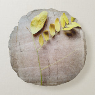 Herbarium V Round Cushion