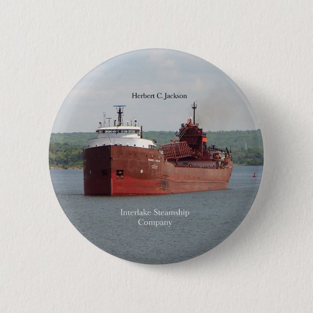 Herbert C. Jackson button (Front)