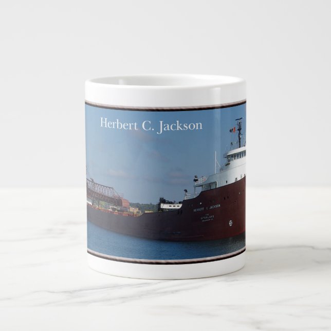 Herbert C. Jackson jumbo mug (Front)