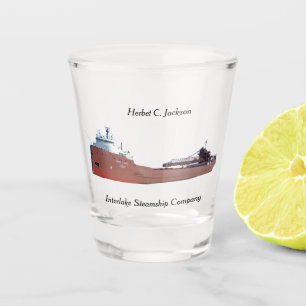 Herbert C. Jackson shot glass