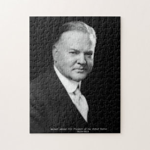Herbert Hoover 31st  President US Jigsaw Puzzle