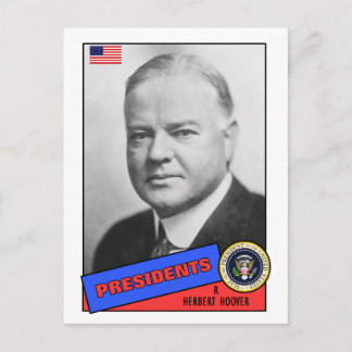 Herbert Hoover Baseball Card