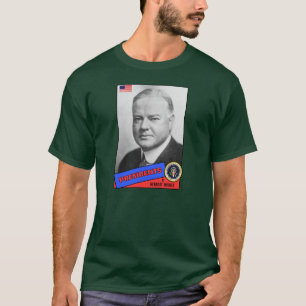 Herbert Hoover Baseball Card T-Shirt