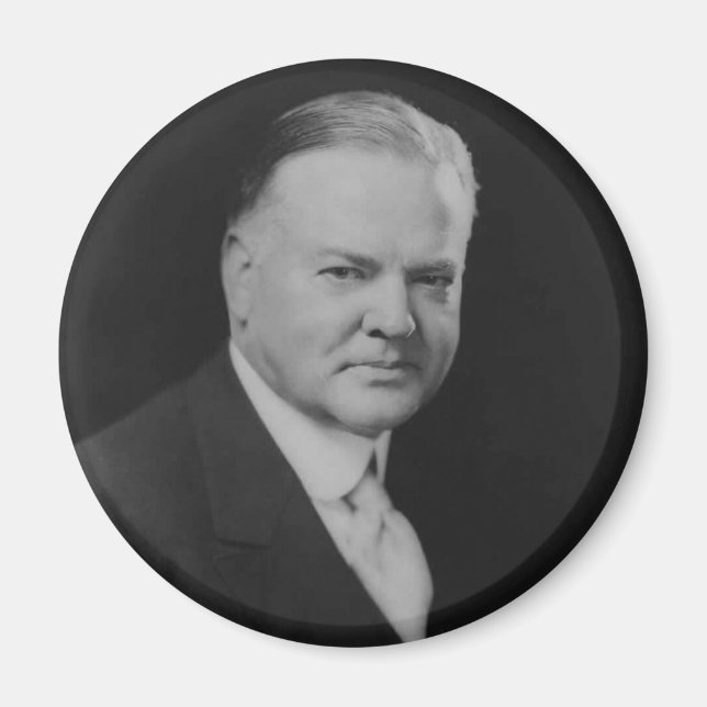 Herbert Hoover Magnet (Front)