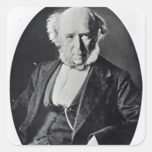 Herbert Spencer Square Sticker