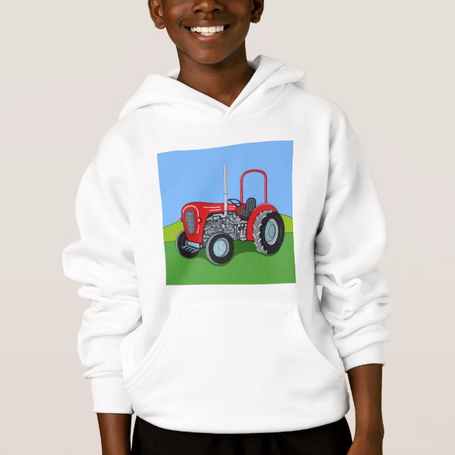 Herbert the Tractor Hoodie (Front)