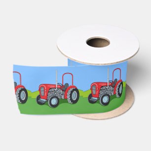 Herbert the Tractor Satin Ribbon