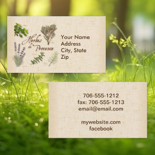 Herbes de Provence Business Card