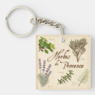 Herbes de Provence, Recipe, Lavender, Thyme, Key Ring