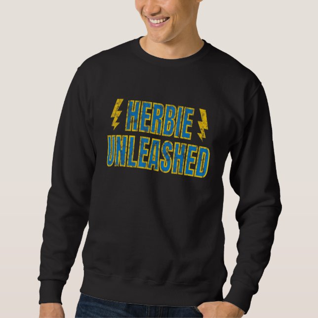 Herbie Unleashed Los Angeles Football Team Fan Sweatshirt (Front)