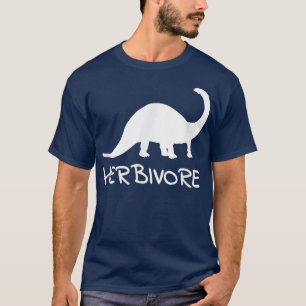 Herbivore Dinosaur Vegan Vegetarian Life Style s T-Shirt