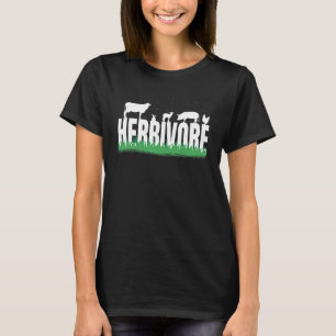 Herbivore grass farm animals vegetarian T-Shirt