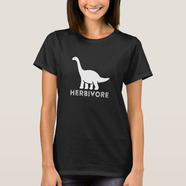 Herbivore, Healthy Vegan Lifestyle design T-Shirt (Front)