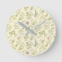 Herbs and Spices Clock