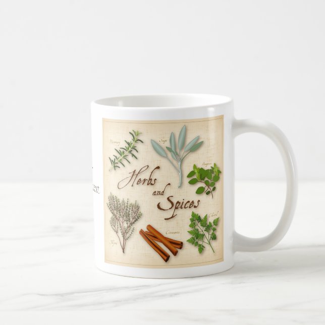 Herbs and Spices Mug (Right)