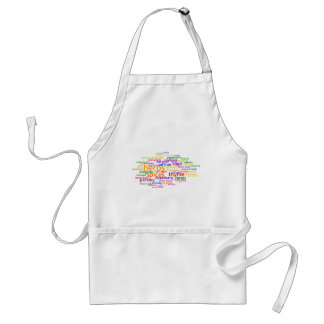 Herbs and Spices Wordle Standard Apron