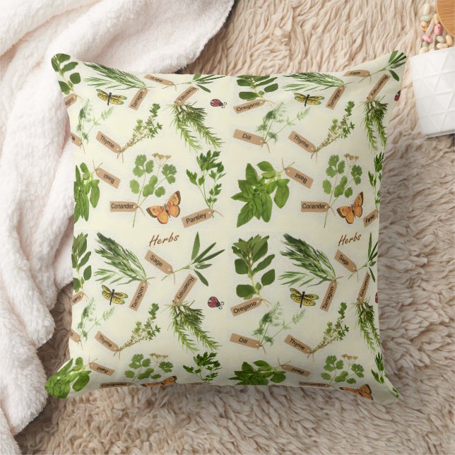 Herbs Cushion (Blanket)