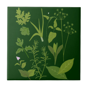 Herbs Kitchen Tile