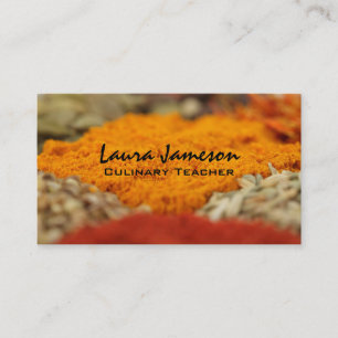 Herbs & Spices III Business Card