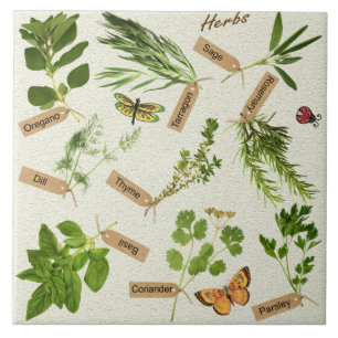 herbs tile