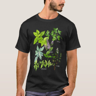 Herbs Types Plants T-Shirt