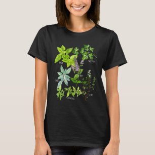 Herbs Types Plants T-Shirt