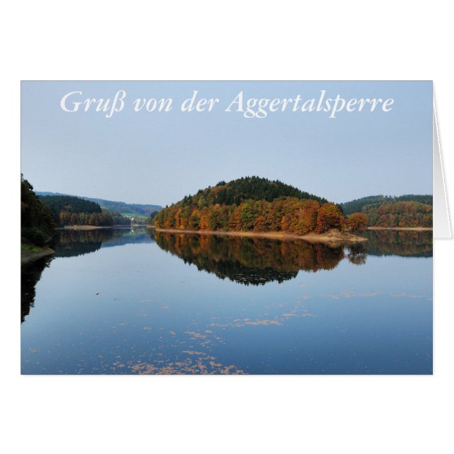Herbst an der Aggertalsperre (Front Horizontal)