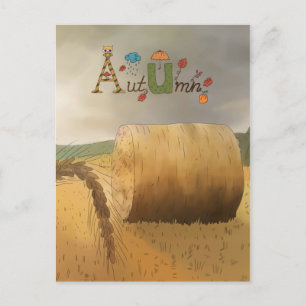 Herbstfeld Postcard